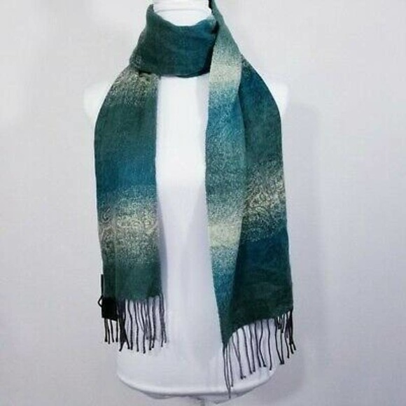 Cejon Accessories - Cejon Green Made in Italy Scarf OSFM NWT